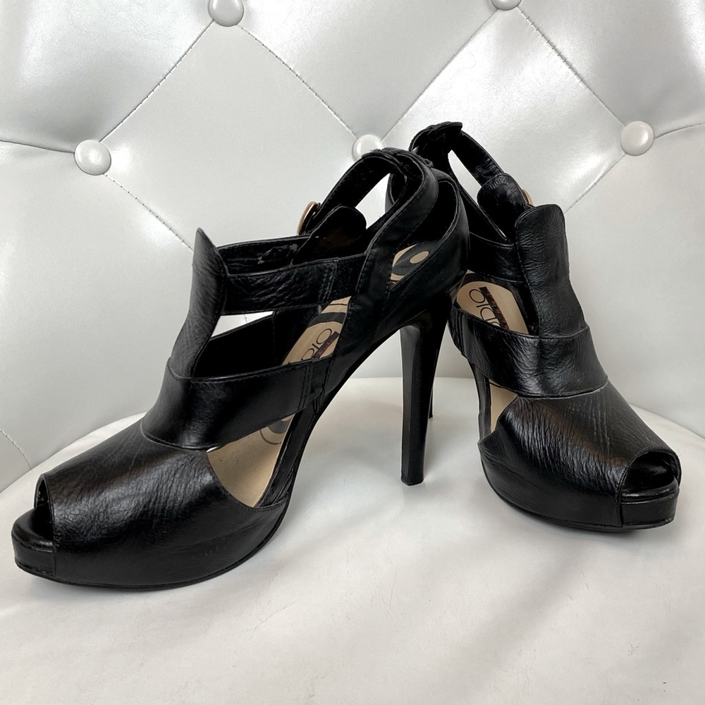 Gabriella Rocha Black Platform Heels